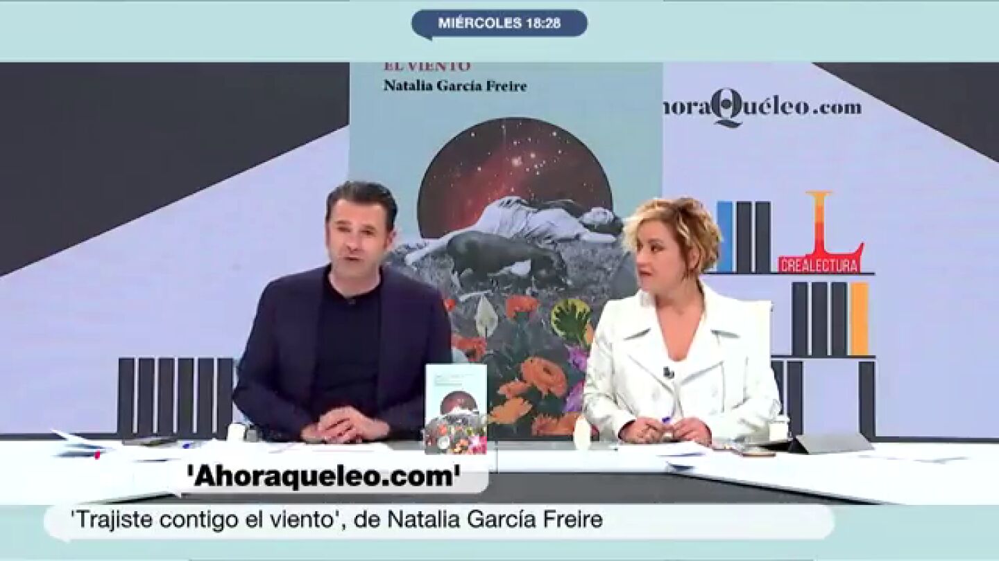 'Trajiste contigo el viento', de Natalia García Freire', en Más Vale Tarde 'Trajiste contigo el viento', de Natalia García Freire', en Más Vale Tarde
