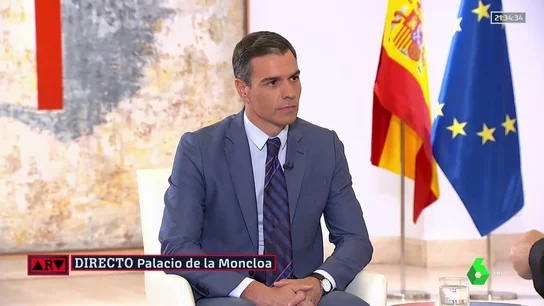 Pedro Sánchez es entrevistado en Al Rojo Vivo tras la cumbre de la OTAN Pedro Sánchez es entrevistado en Al Rojo Vivo tras la cumbre de la OTAN