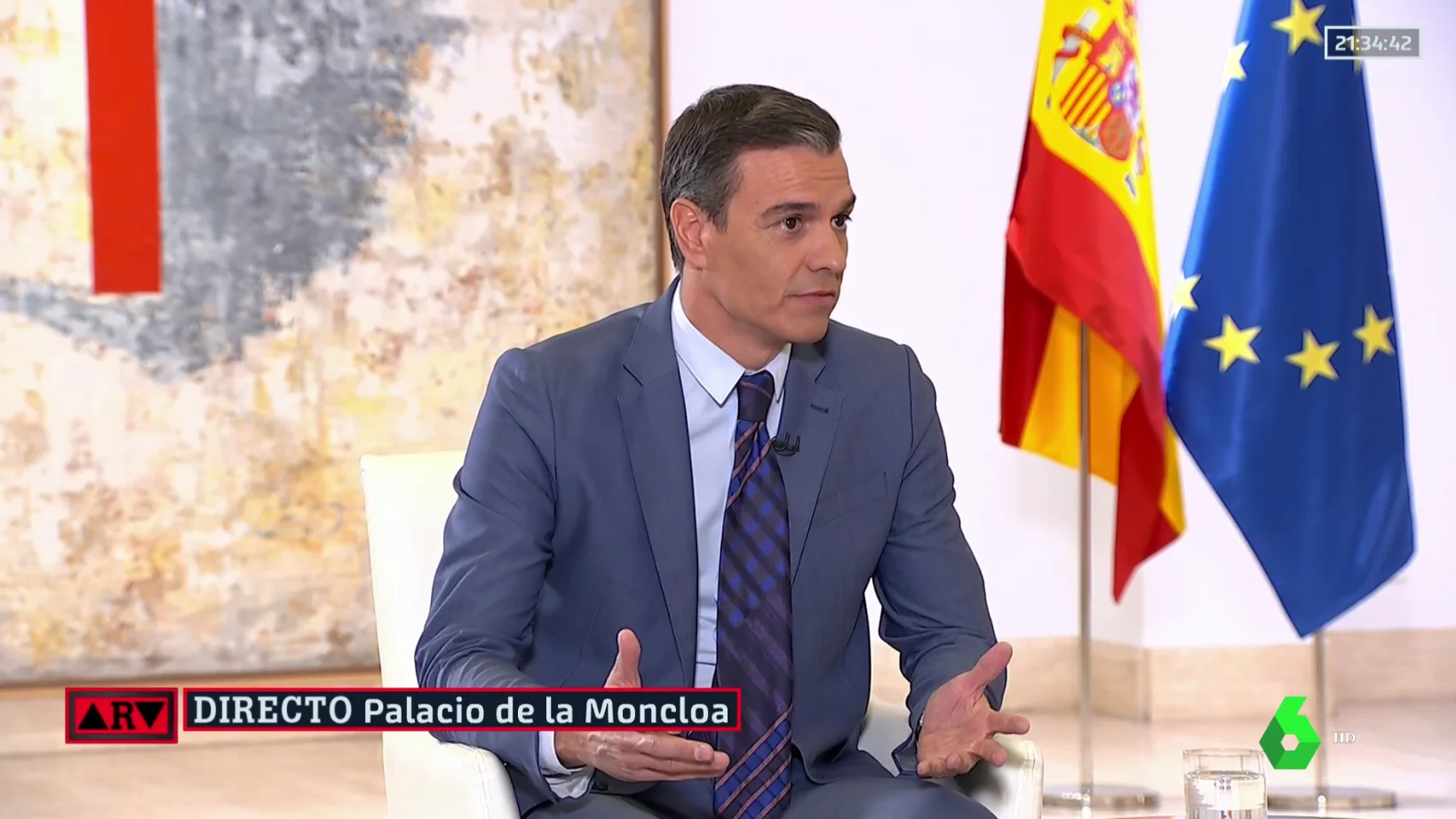 Pedro Sánchez, en Al Rojo Vivo