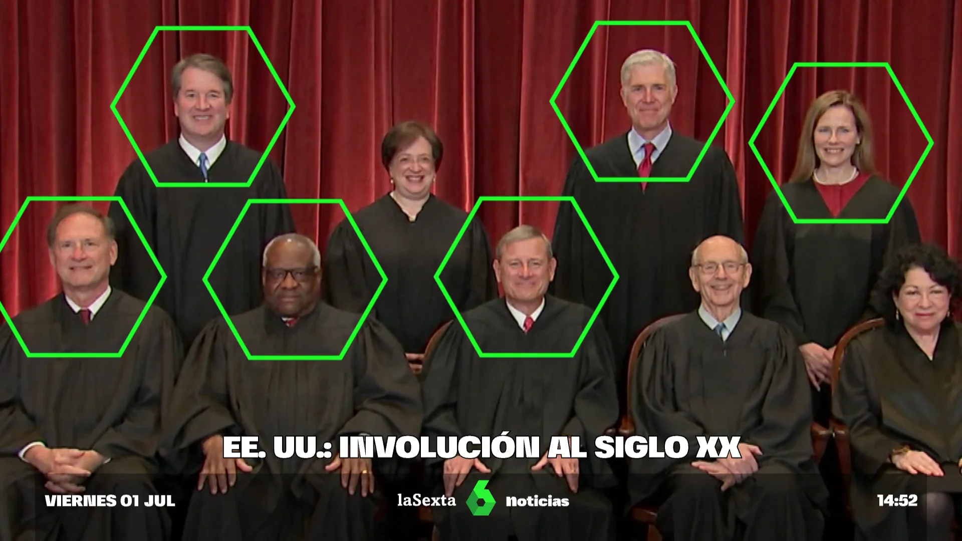 Supremo EEUU involución 