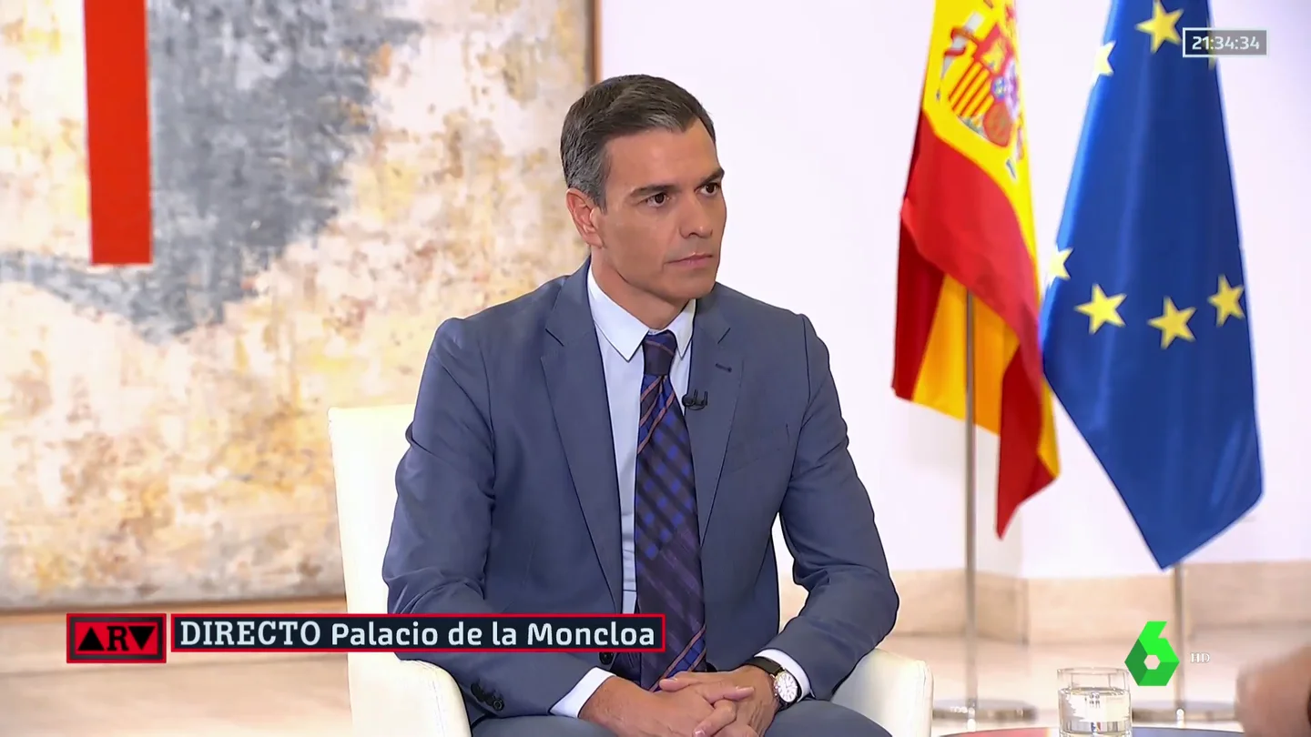 Vuelve a ver la entrevista completa a Pedro Sánchez con Antonio García Ferreras en laSexta Vuelve a ver la entrevista completa a Pedro Sánchez con Antonio García Ferreras en laSexta