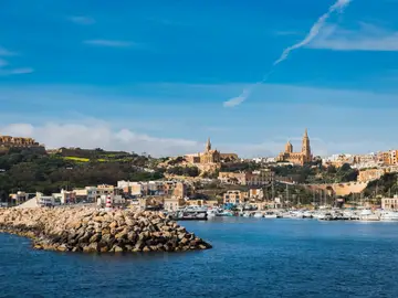 Mgarr Harbour. Gozo. Malta