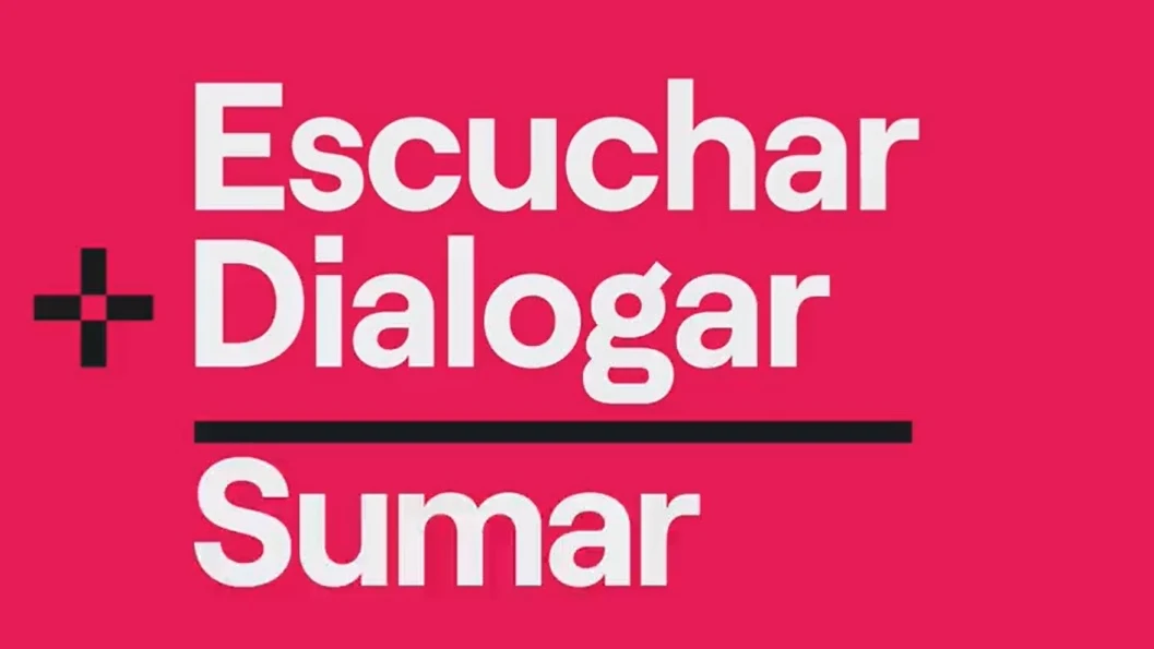 Imagen corporativa del nuevo proyecto de Yolanda Díaz, Sumar