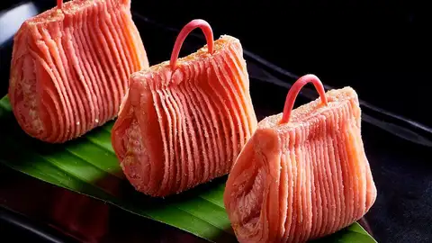 Wagyu Beef Puff. Hakkasan. Una Estrella Michelin Wagyu Beef Puff. Hakkasan. Una Estrella Michelin