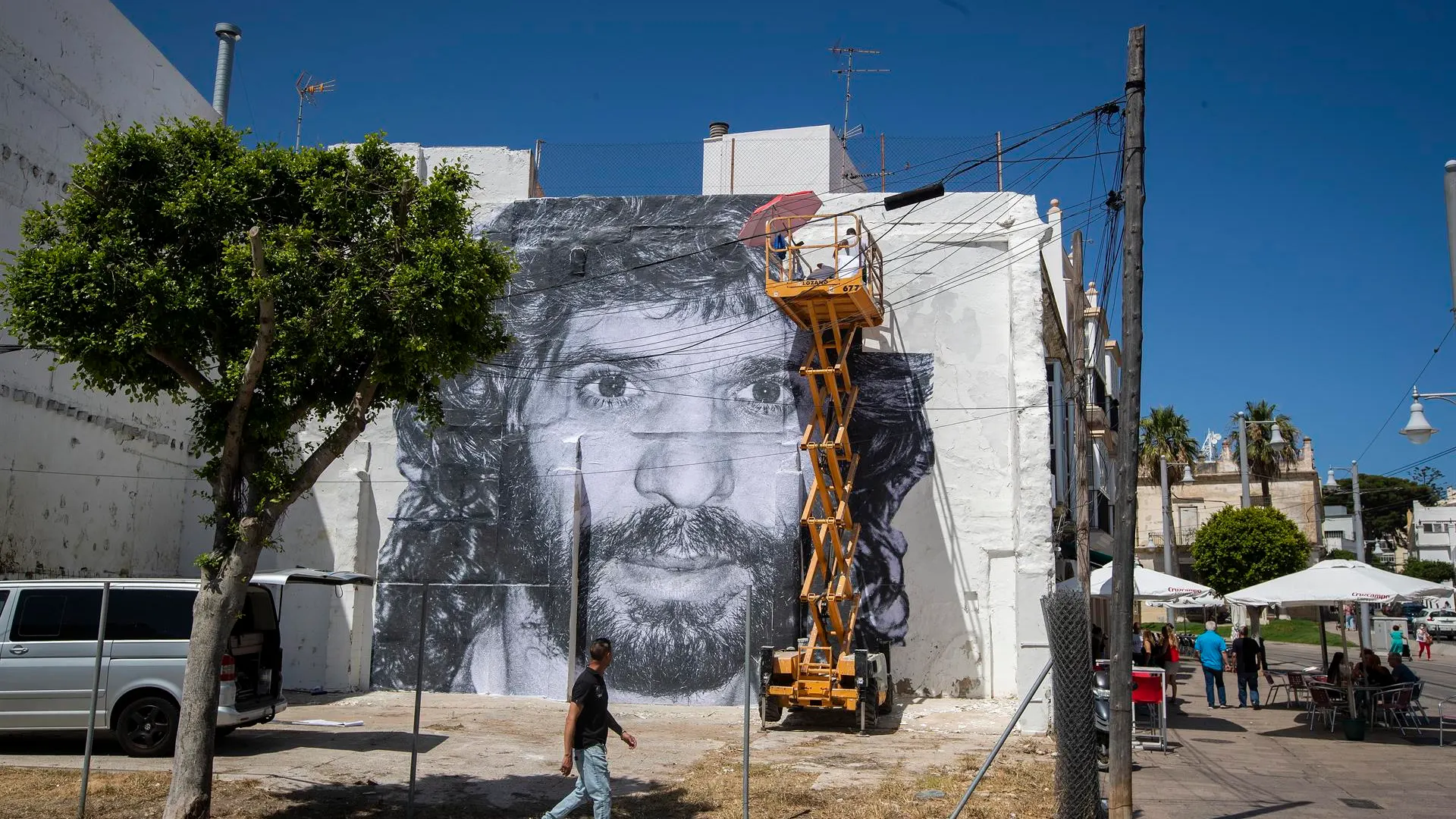 Mural de Camarón en San Fernando 