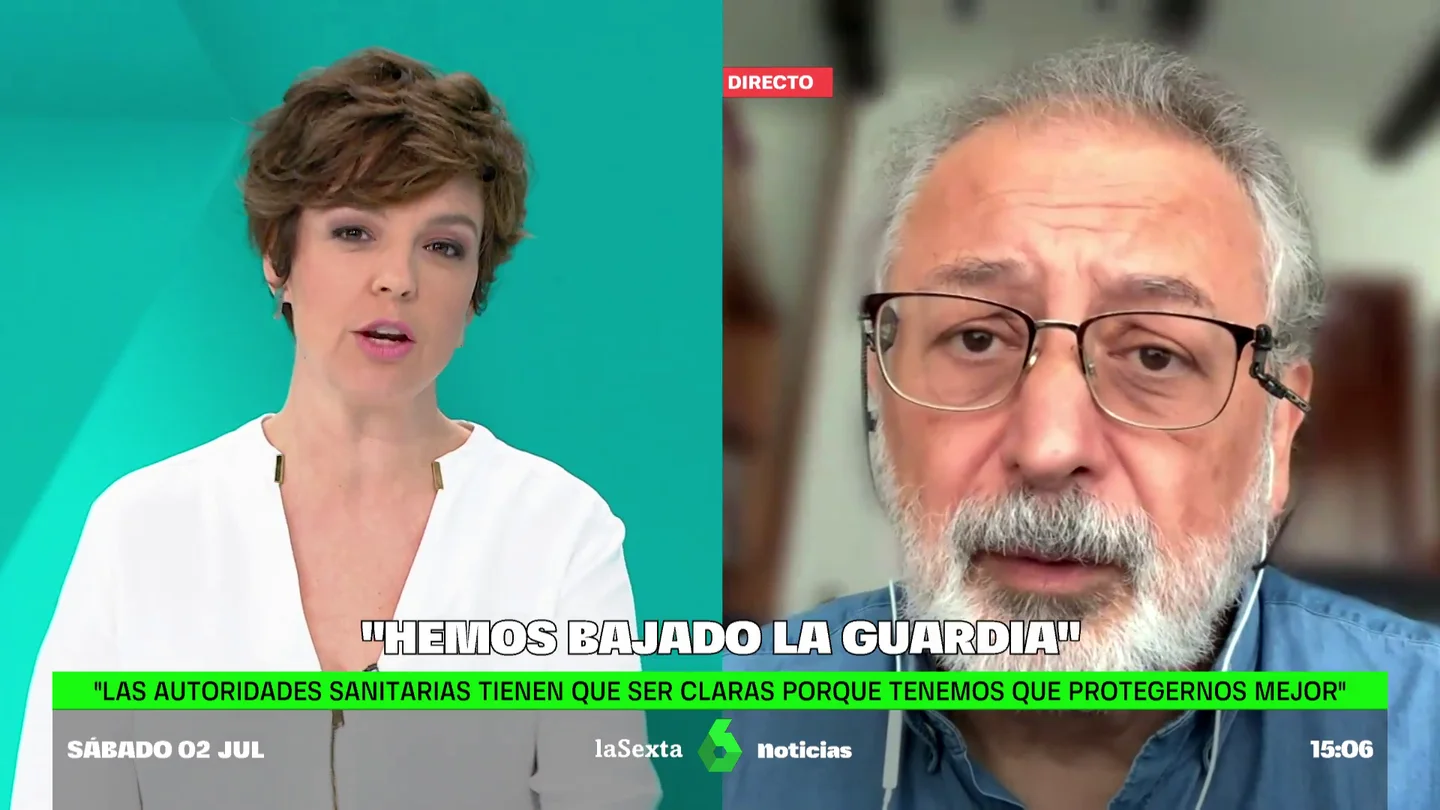 El epidemiólogo López Acuña pone fecha al "pico de la séptima ola de coronavirus" y lanza un contundente aviso El epidemiólogo López Acuña pone fecha al "pico de la séptima ola de coronavirus" y lanza un contundente aviso