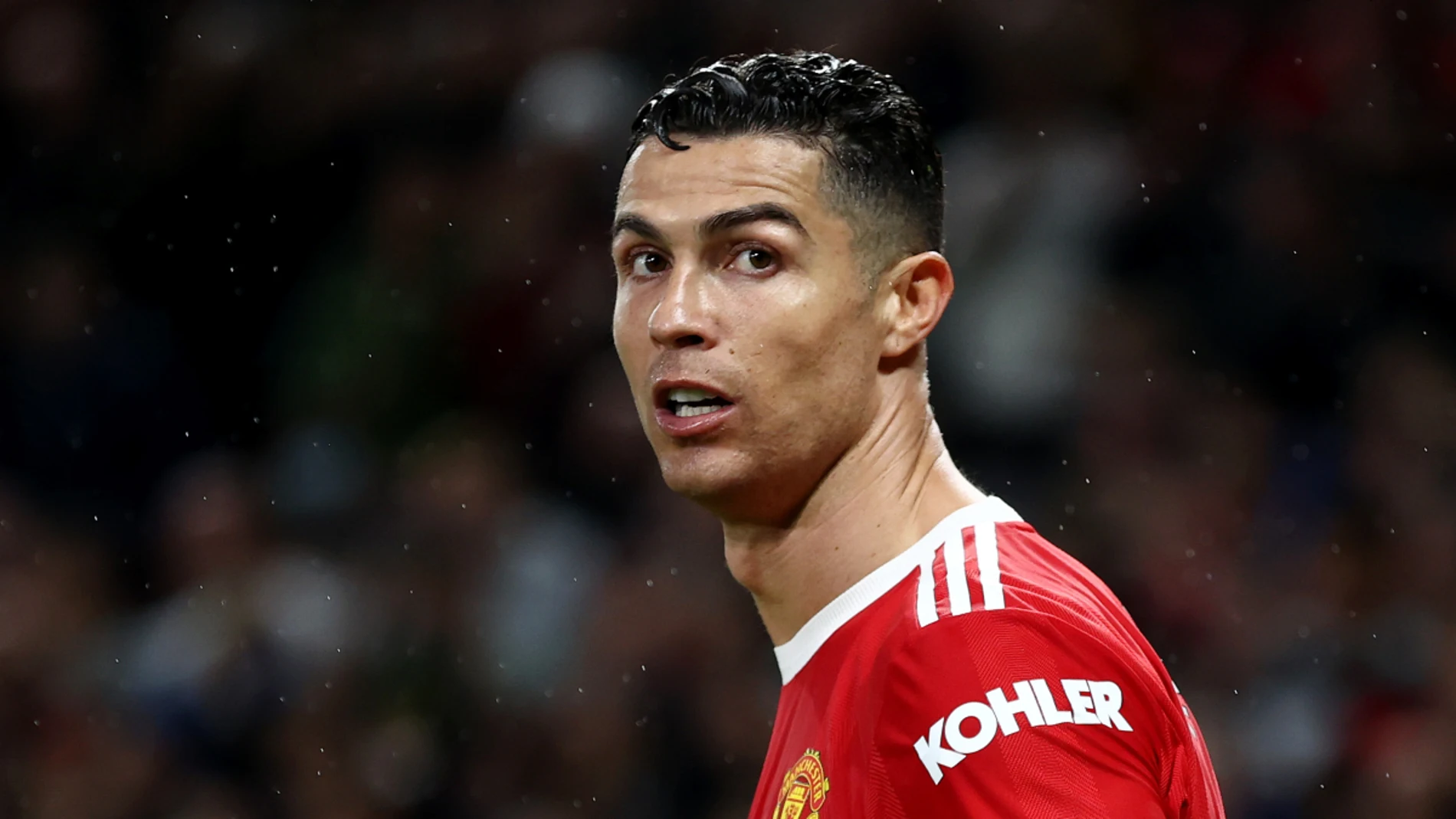 Cristiano Ronaldo, con el Manchester United