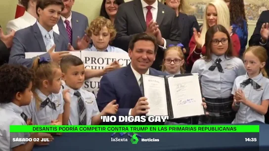 Entra en vigor la ley "No digas gay" en Florida, que prohíbe hablar de orientación sexual y género en las aulas Entra en vigor la ley "No digas gay" en Florida, que prohíbe hablar de orientación sexual y género en las aulas