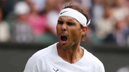 Rafa Nadal, en Wimbledon Rafa Nadal, en Wimbledon