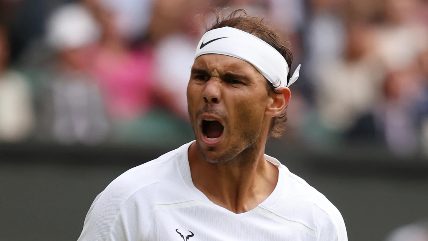 Rafa Nadal, en Wimbledon Rafa Nadal, en Wimbledon