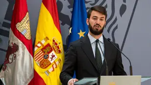  El vicepresidente de la Junta de Castilla y León, Juan García-Gallardo.