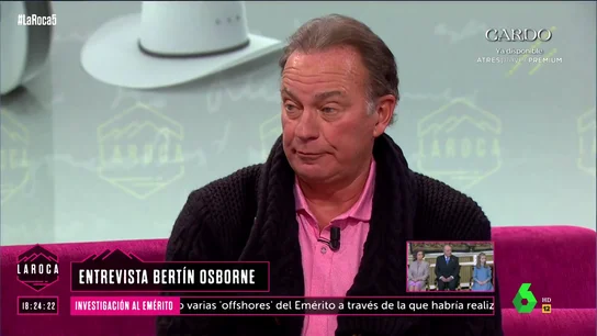 Bertín Osborne desvela a Nuria Roca qué presentadora tenía en su contrato "una cláusula" para no trabajar con él: "Era un caos" Para ella es "imposible"
