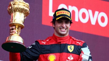 Carlos Sainz, ganador del GP de Gran Bretaña