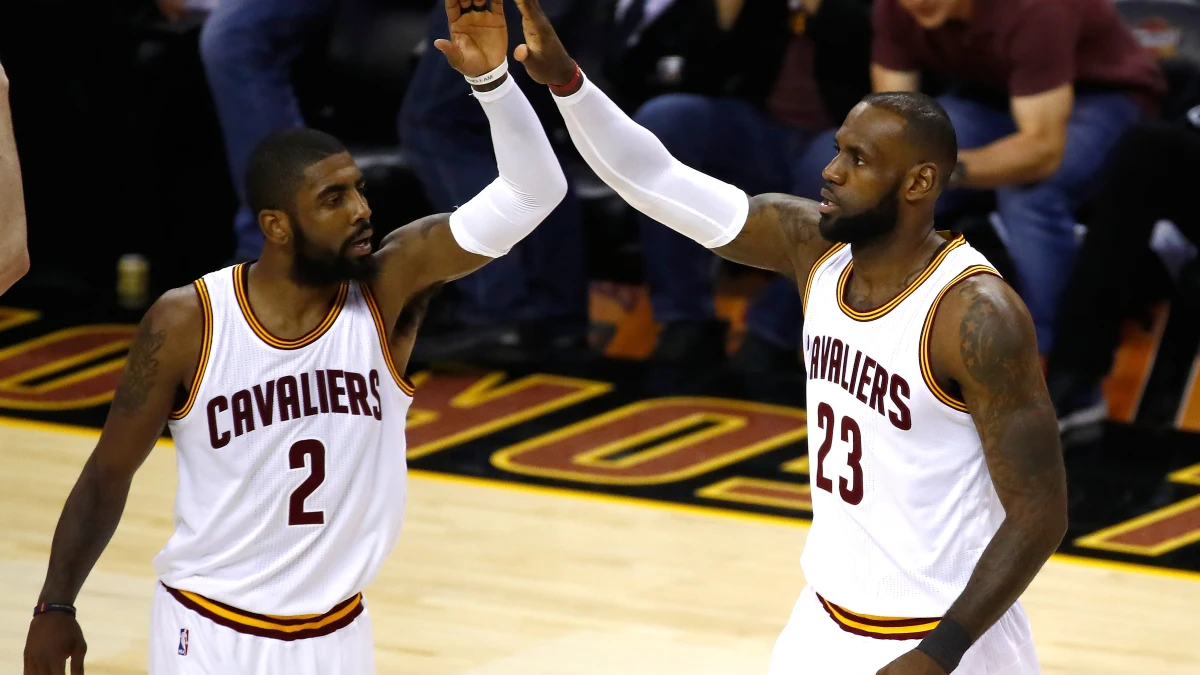 Irving y Lebron, en los Cavaliers