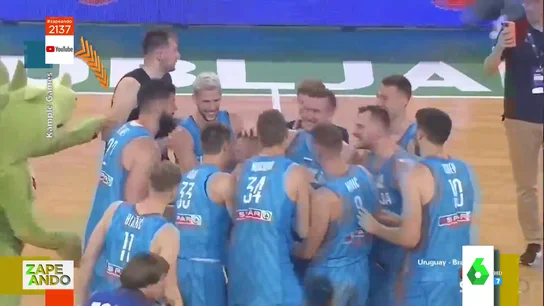 Bofetón a Luka Dončić Bofetón a Luka Dončić