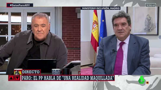 Escrivá carga contra Cuca Gamarra tras afirmar que los datos de empleo están "maquillados": "Me parece patético y triste" Escrivá carga contra Cuca Gamarra tras afirmar que los datos de empleo están "maquillados": "Me parece patético y triste"