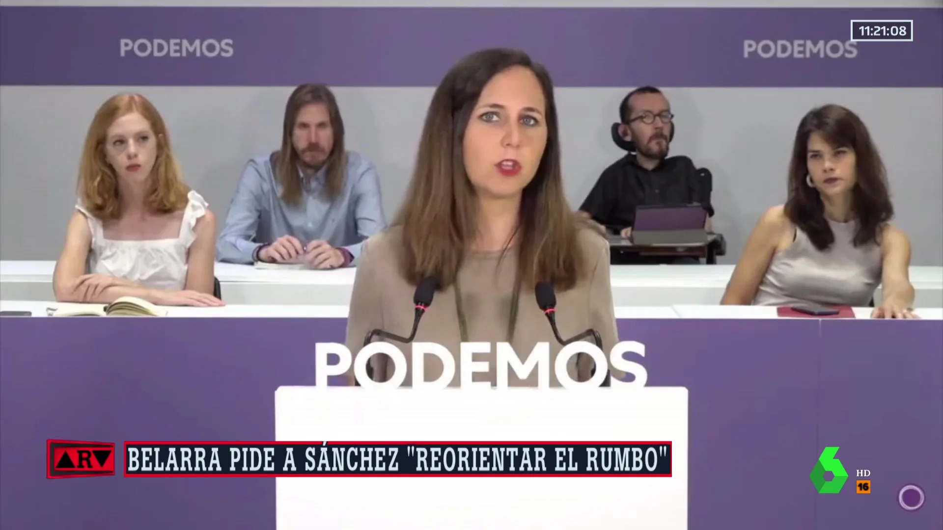 Podemos no contempla el gasto militar y apunta cuatro objetivos "urgentes" para los Presupuestos de 2023 