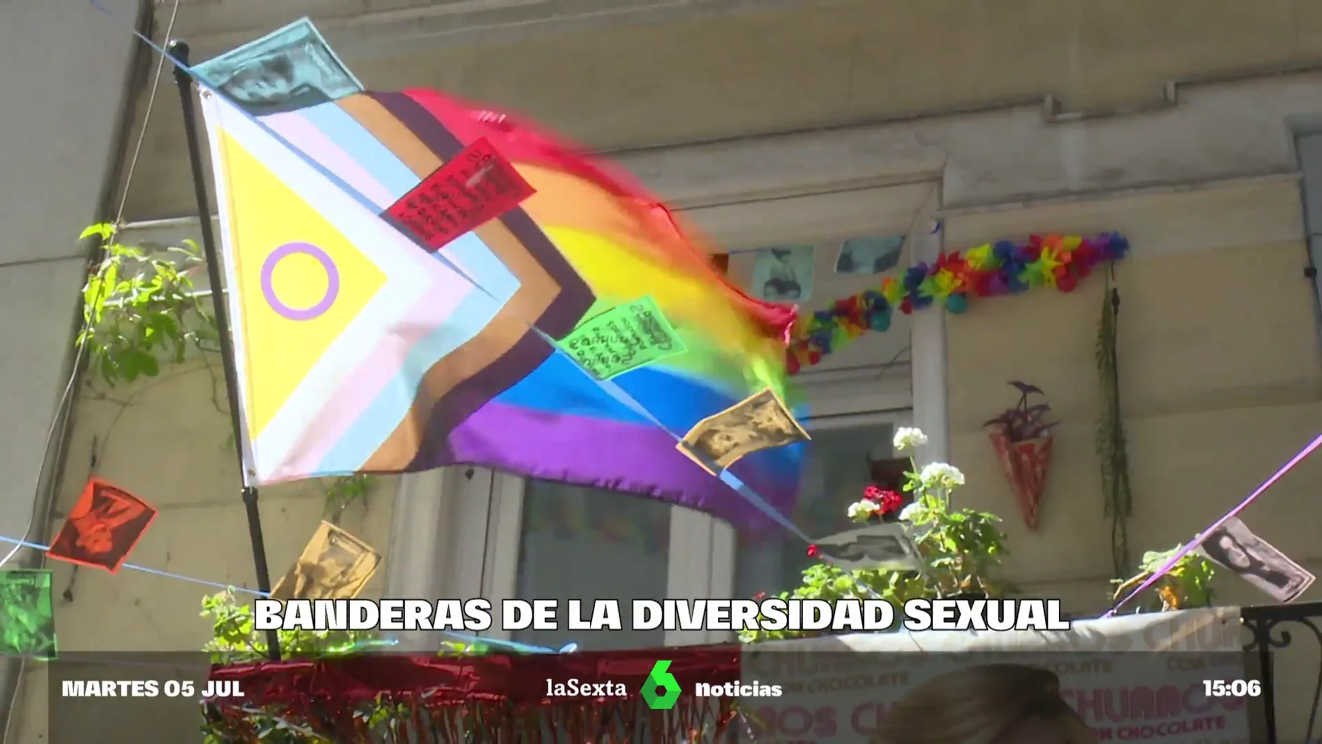 Símbolo de Therian LGBTQIA Muchas banderas del Orgullo -  España
