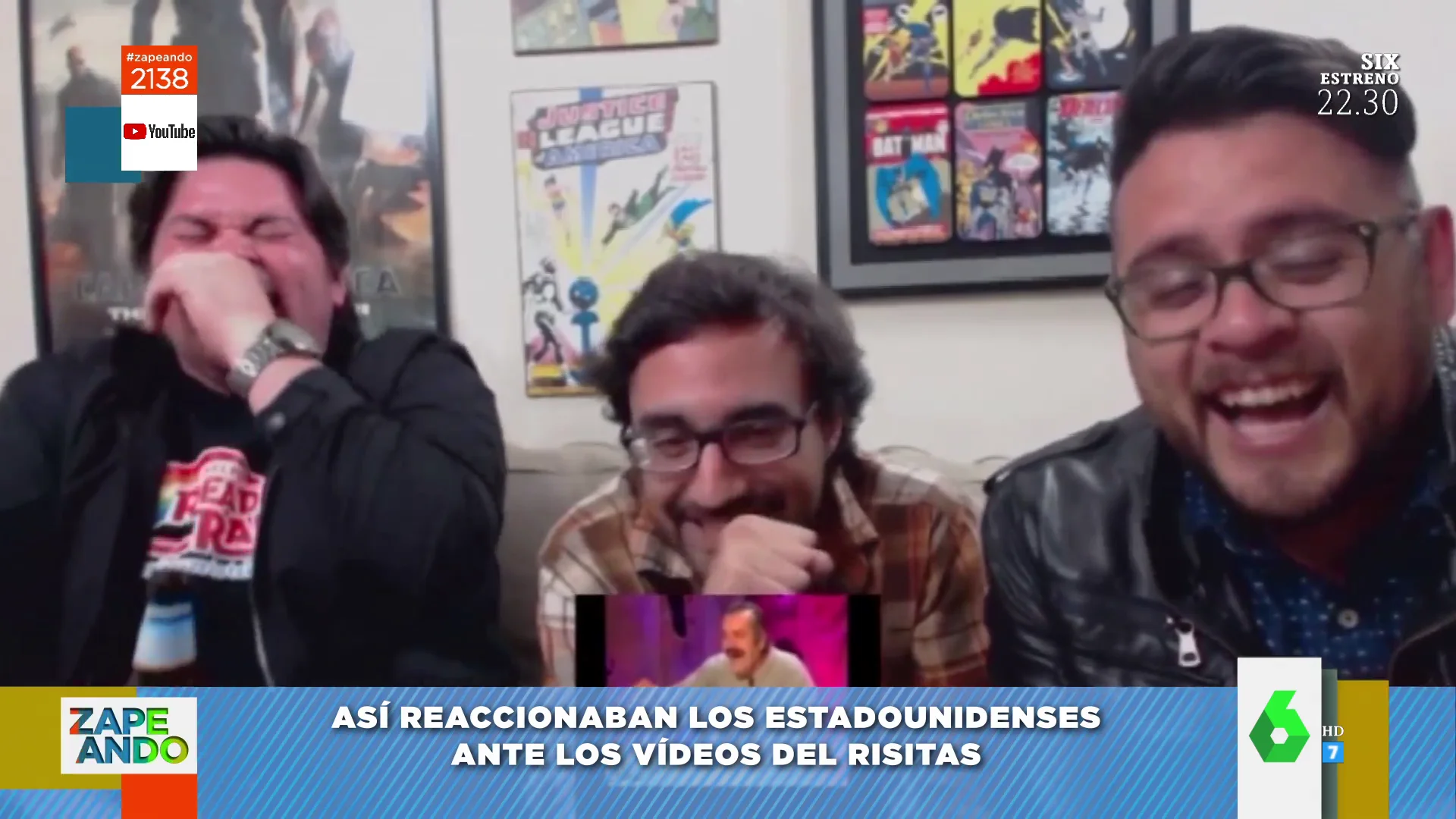 así reaccionan los americanos a las divertidas risas del Risitas