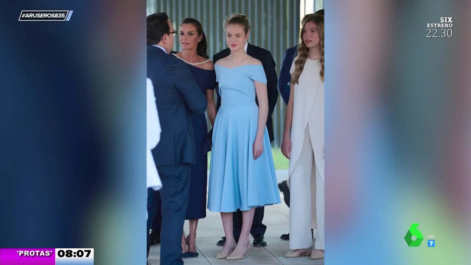 Este es el vestido que llevó Leonor en los premios Princesa de Girona Este es el vestido que llevó Leonor en los premios Princesa de Girona
