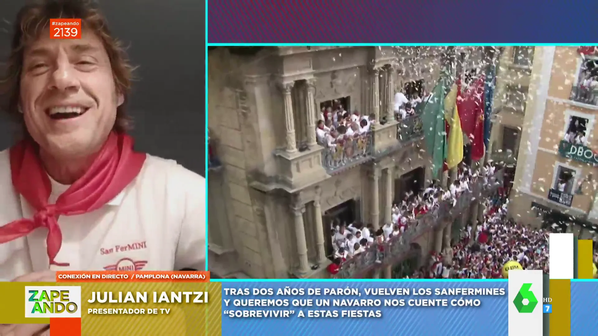 Tres trucos para los Sanfermines según Julian Iantzi