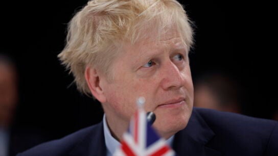 El primer ministro brit&aacute;nico, Boris Johnson.