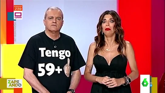 El tremendo enfado de Ramón García con una espectadora El tremendo enfado de Ramón García con una espectadora