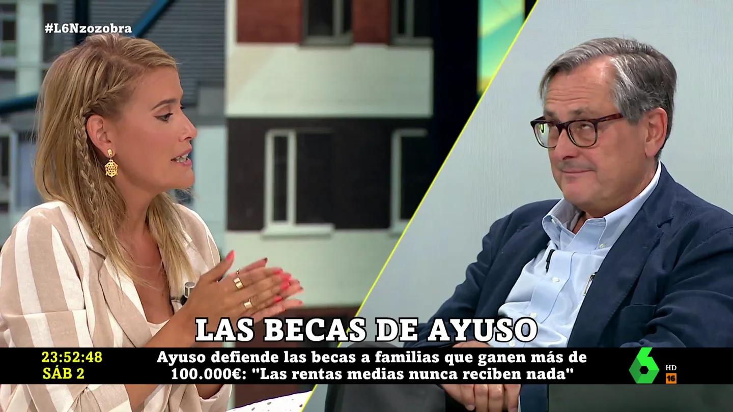 AFRA BLANCO RESPONDE A AYUSO AFRA BLANCO RESPONDE A AYUSO