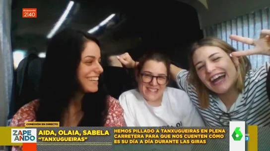 Las Tanxugueiras en Zapeando Las Tanxugueiras en Zapeando