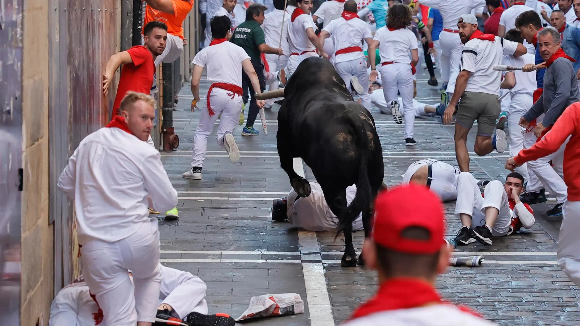 Segundo encierro de Sanfermines 2022