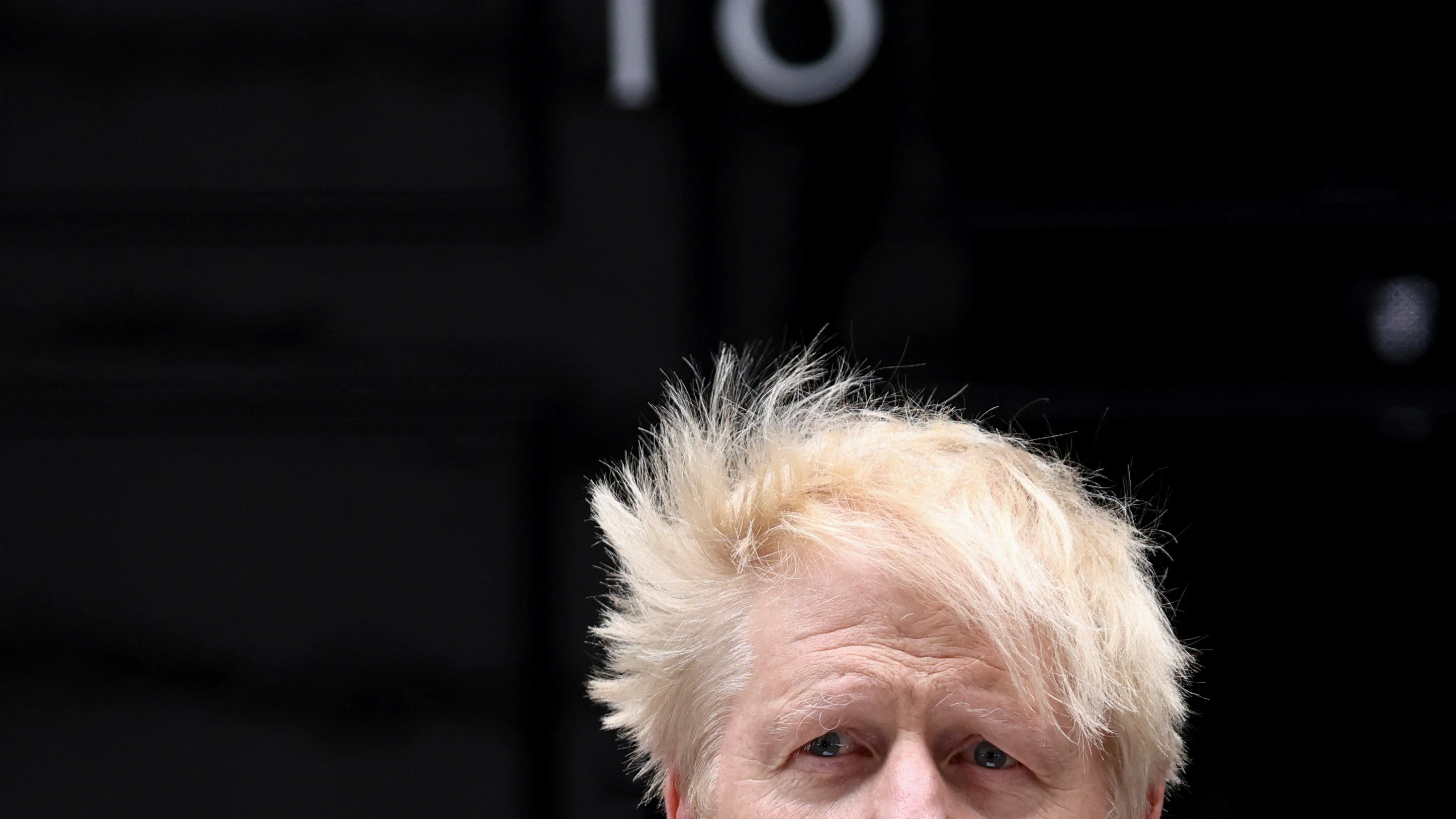 Boris Johnson, durante una comparecencia en Downing Street