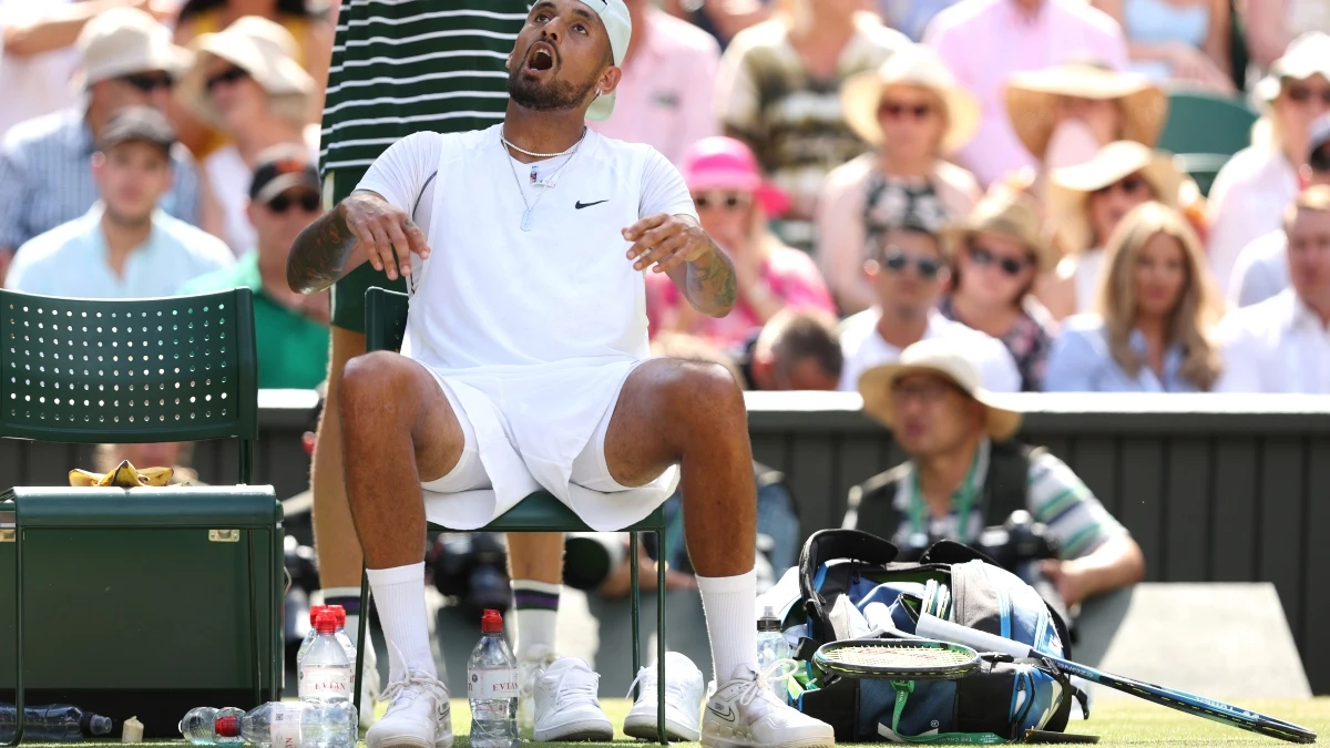 Nick Kyrgios, en Wimbledon