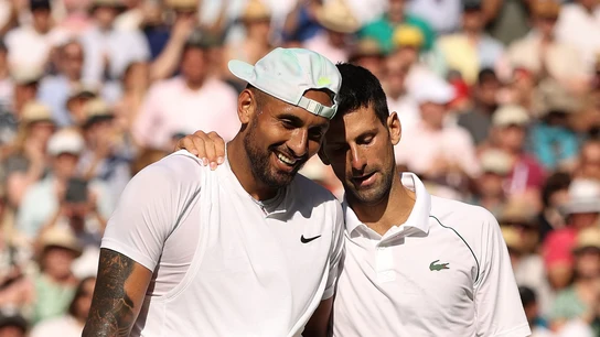 Kyrgios, con Djokovic Kyrgios, con Djokovic