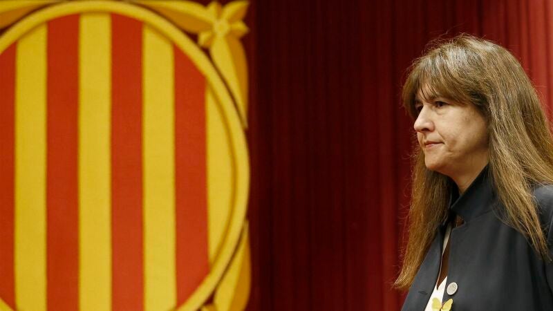 La expresidenta del Parlament, Laura Borràs, en una imagen de archivo.