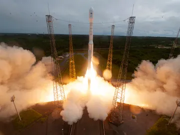 Despega con exito el nuevo cohete europeo Vega C Despega con exito el nuevo cohete europeo Vega C