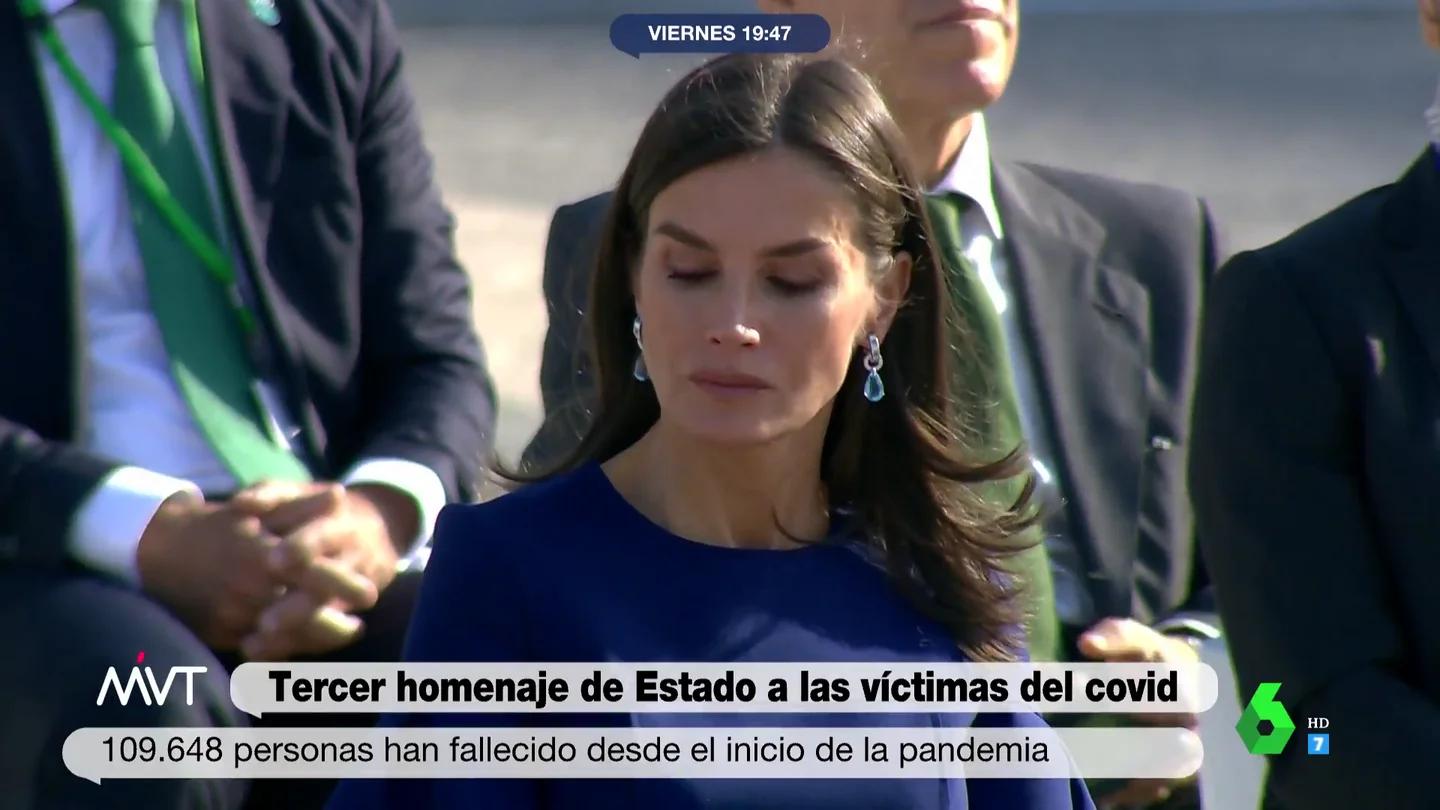 Leticia emoción acto Leticia emoción acto