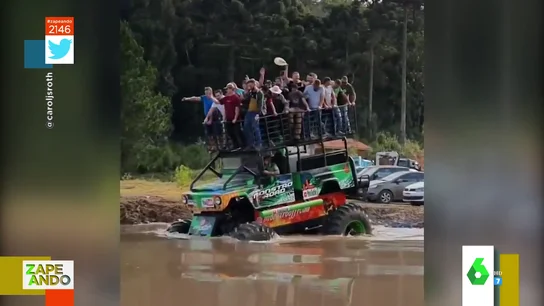 Vídeo viral de cómo se hunde un tractor Vídeo viral de cómo se hunde un tractor