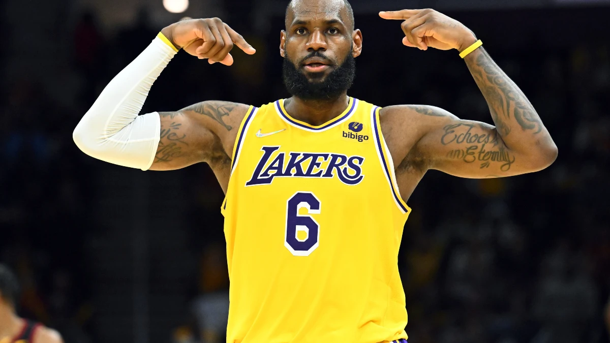 LeBron James, con los Lakers