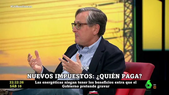 Paco Marhuenda, tajante contra los nuevos impuestos a las energéticas y la banca: "No va a servir para nada" Paco Marhuenda, tajante contra los nuevos impuestos a las energéticas y la banca: "No va a servir para nada"