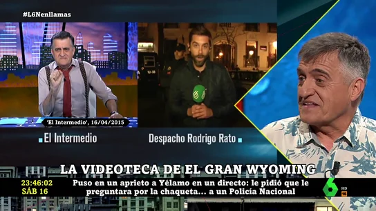 El momento de tensión entre José Yélamo y El Gran Wyoming cuando conectó en directo con El Intermedio El momento de tensión entre José Yélamo y El Gran Wyoming cuando conectó en directo con El Intermedio