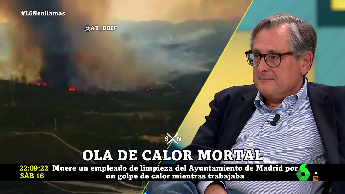 La reflexión de Marhuenda sobre los incendios: "España está en llamas y nos tenemos que ir acostumbrando a ello desgraciadamente" La reflexión de Marhuenda sobre los incendios: "España está en llamas y nos tenemos que ir acostumbrando a ello desgraciadamente"