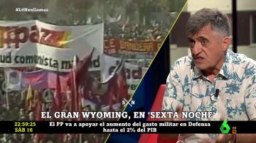 La dura crítica del Gran Wyoming a la OTAN: "¿Dónde estaba en la guerra de Irak?"