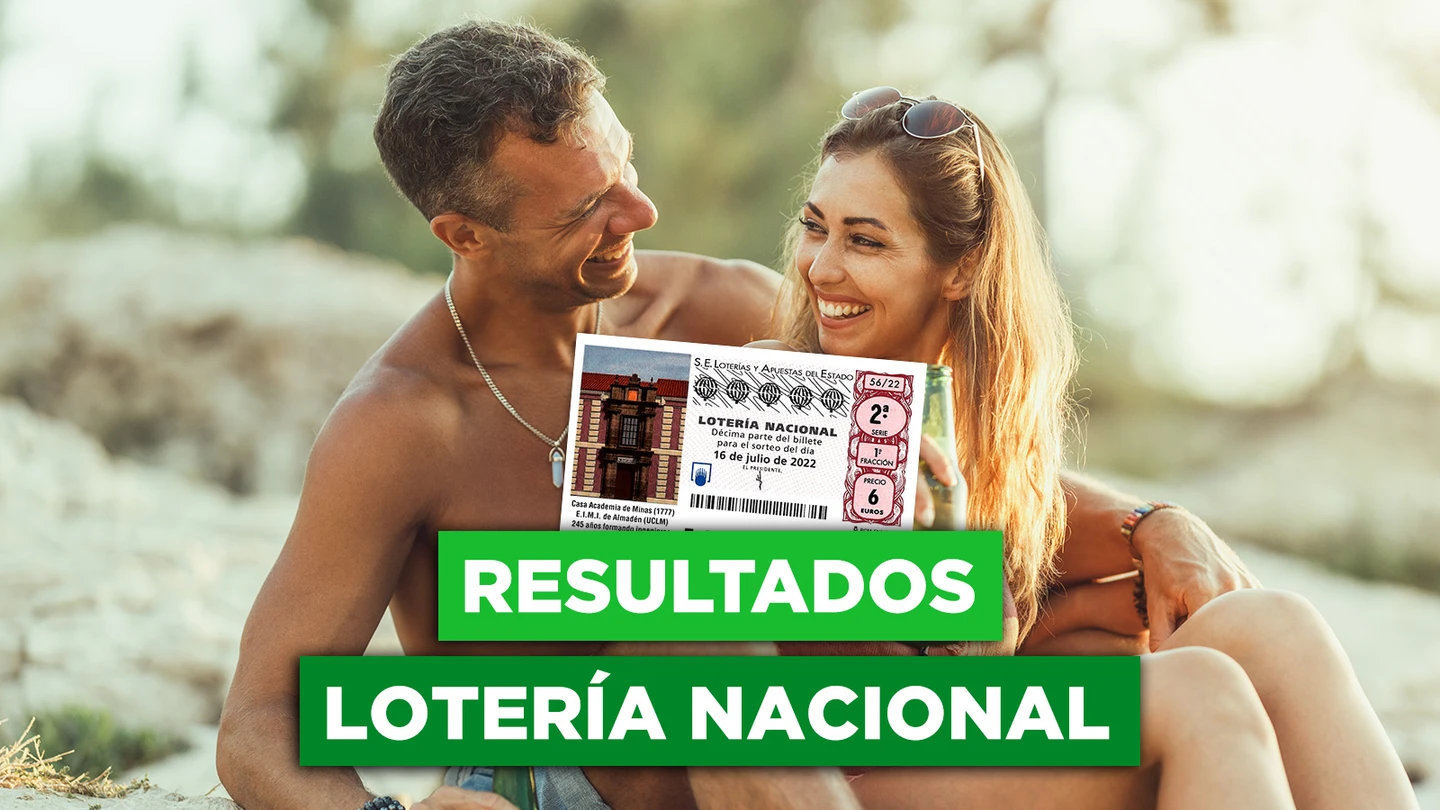 Lotería Nacional, hoy: comprobar sorteo sábado 16 de julio en directo Lotería Nacional, hoy: comprobar sorteo sábado 16 de julio en directo
