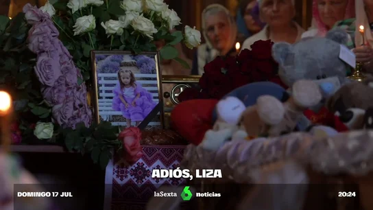 Funeral de Liza, niña ucraniana Funeral de Liza, niña ucraniana
