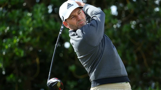 Sergio García durante un torneo. Sergio García durante un torneo.