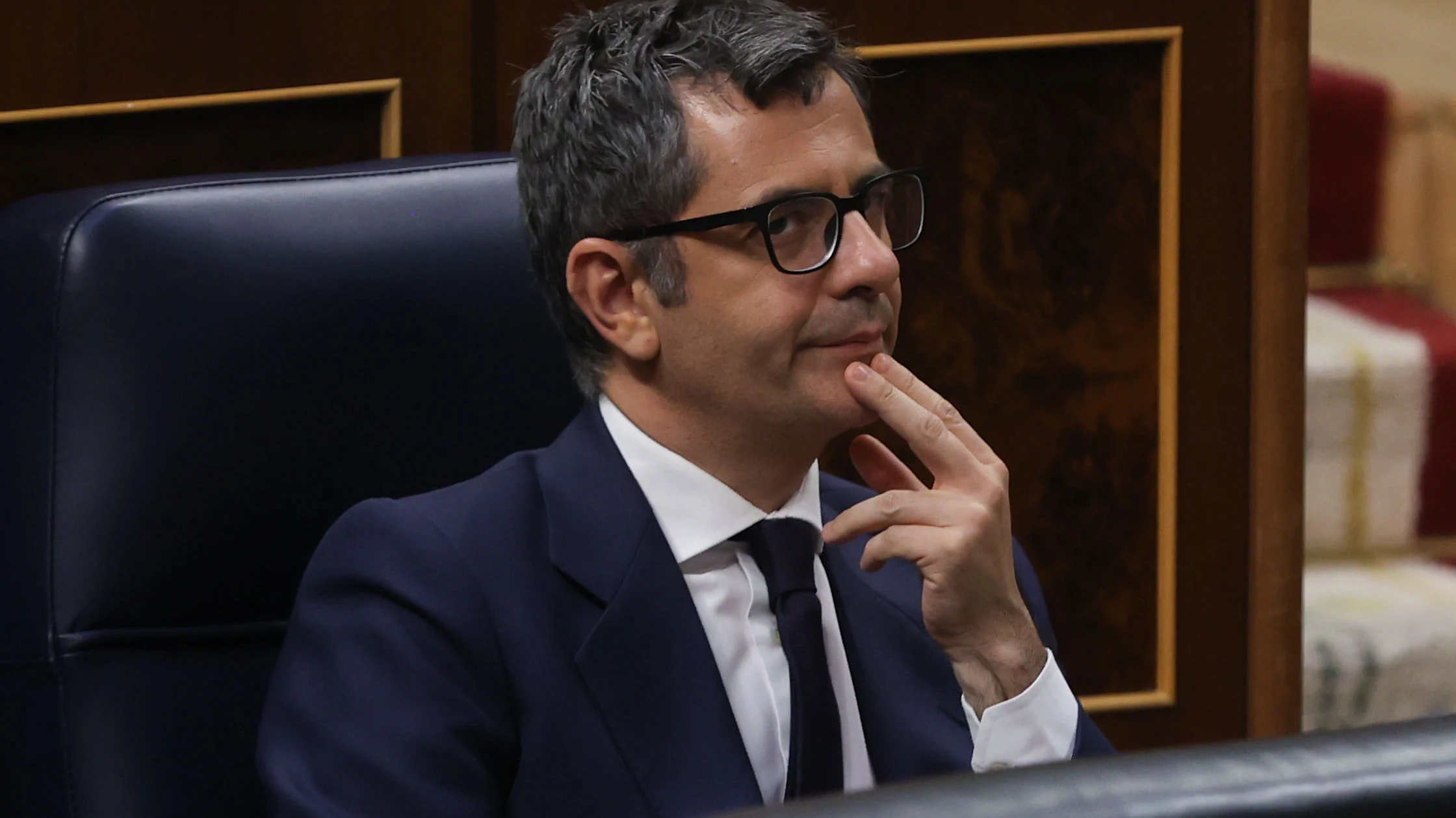 El ministro de la Presidencia, Relaciones con las Cortes y Memoria Democrática, Félix Bolaños