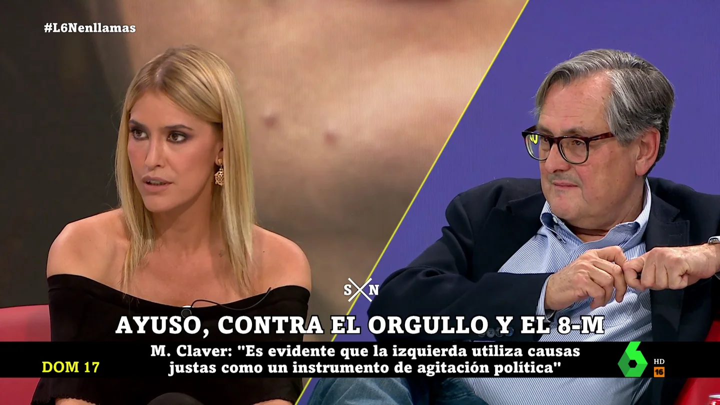 Afra Blanco responde a las críticas de Ayuso al Orgullo: "Debería prepararse porque va a ser los 365 días" Afra Blanco responde a las críticas de Ayuso al Orgullo: "Debería prepararse porque va a ser los 365 días"