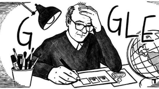 Doodle dedicado a Quino
