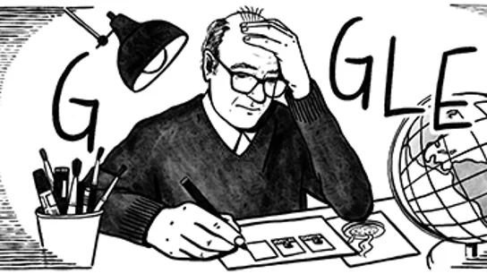 Doodle dedicado a Quino Doodle dedicado a Quino