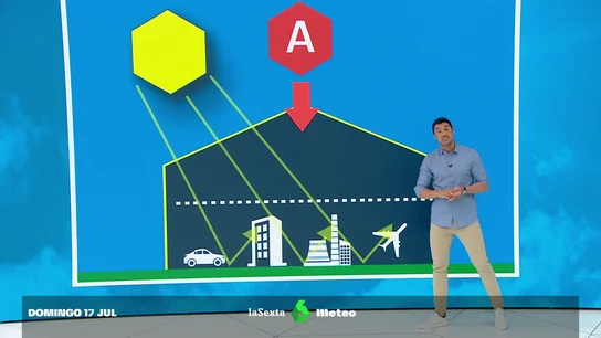 Así es el fenómeno por el que la península se ha transformado en la sartén ibérica Temperaturas extremas